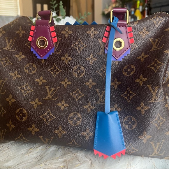 authentic louis vuitton speedy 30 totem - Picture 10 of 12